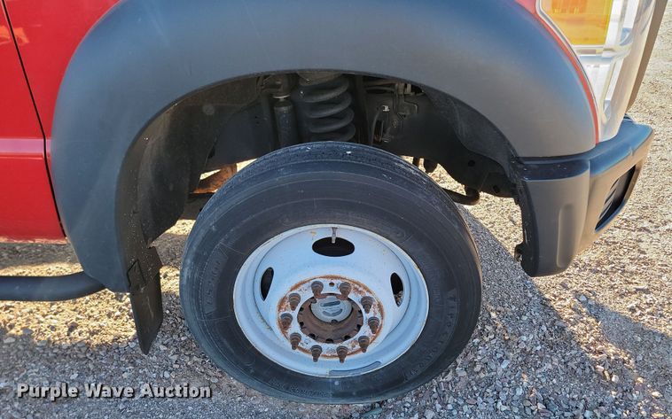 image for item KU9037 2011 Ford  F550 Super Duty XL bucket truck