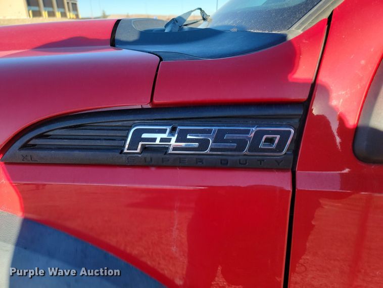image for item KU9037 2011 Ford  F550 Super Duty XL bucket truck