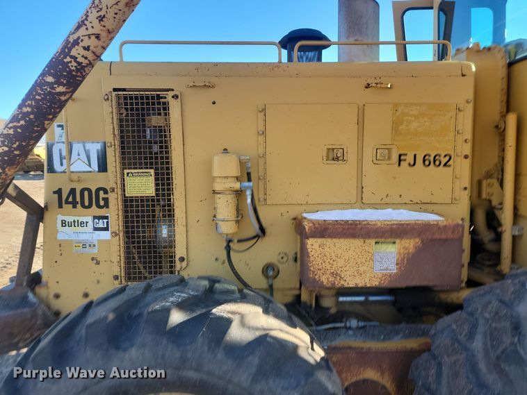 image for item KU9056 1994 Caterpillar 140G  motor grader