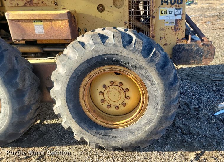 image for item KU9056 1994 Caterpillar 140G  motor grader