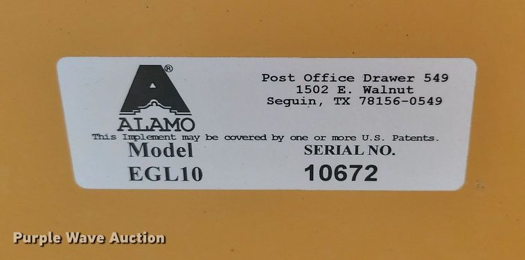 image for item KU9058 Almaco Eagle 10  batwing rotary mower