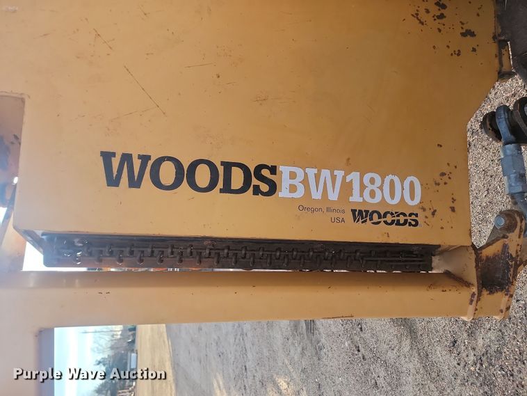 image for item KU9075 Woods BW1800  batwing rotary mower