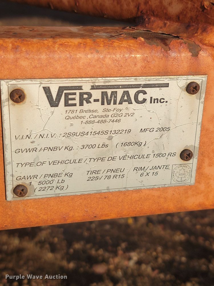 VerMac message board in Mitchell, SD Item KU9080 for sale Purple Wave