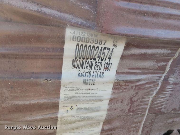 image for item LC9411 Approximately 13 pallets of bricks