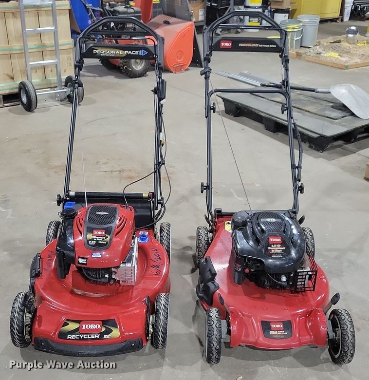 image for item LC9413 (2) Toro Recycler push mowers