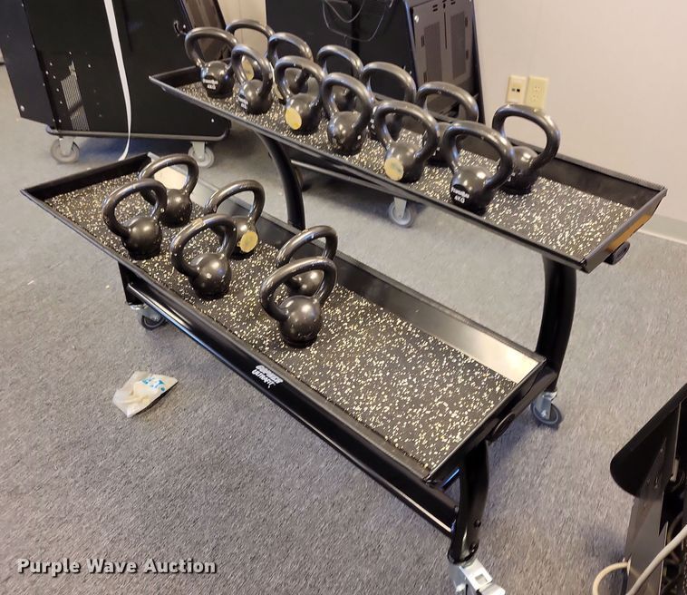 image for item LC9421 (18) PowerMax kettlebell weights