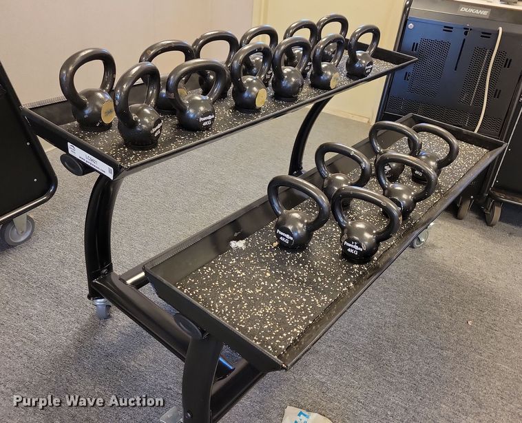 image for item LC9421 (18) PowerMax kettlebell weights