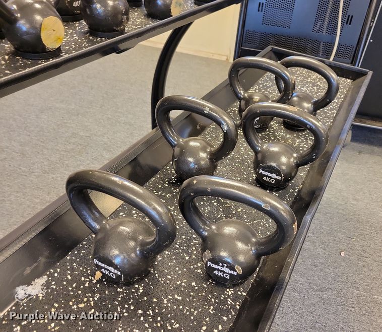 image for item LC9421 (18) PowerMax kettlebell weights