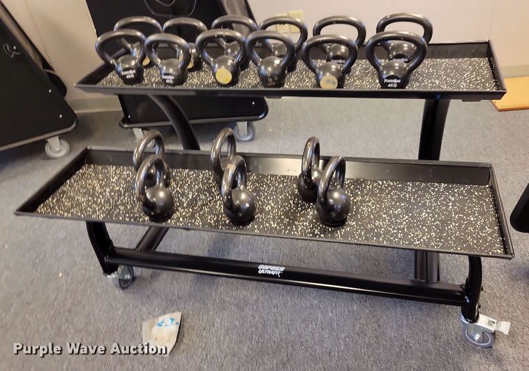 image for item LC9421 (18) PowerMax kettlebell weights