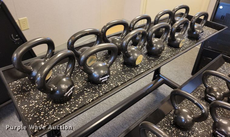 image for item LC9421 (18) PowerMax kettlebell weights