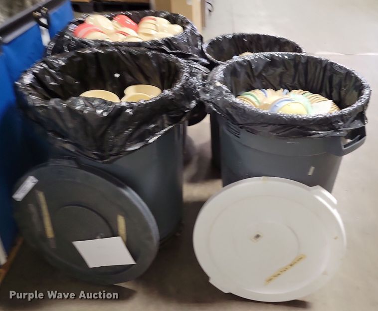 image for item LC9429 (4) bins of bowls