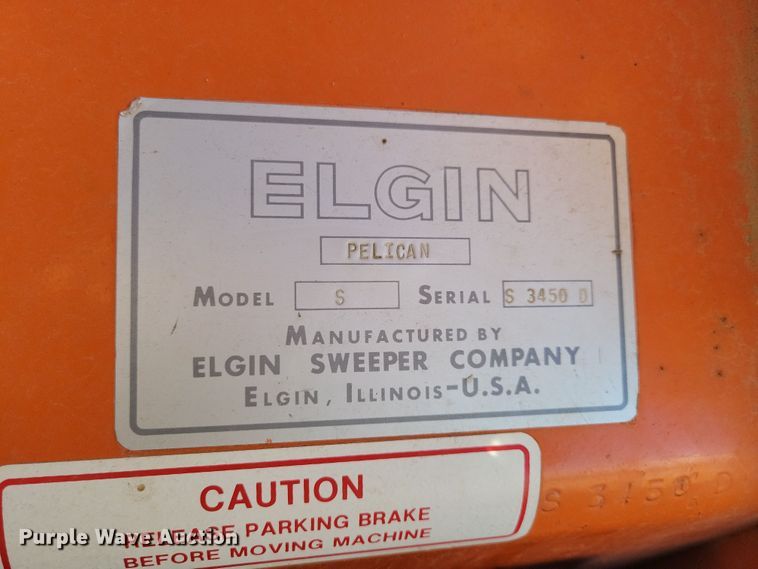 image for item LC9465 Elgin Pelican  sweeper