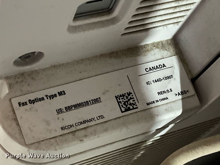 image for item LD9294 Lanier MP C3503  printer