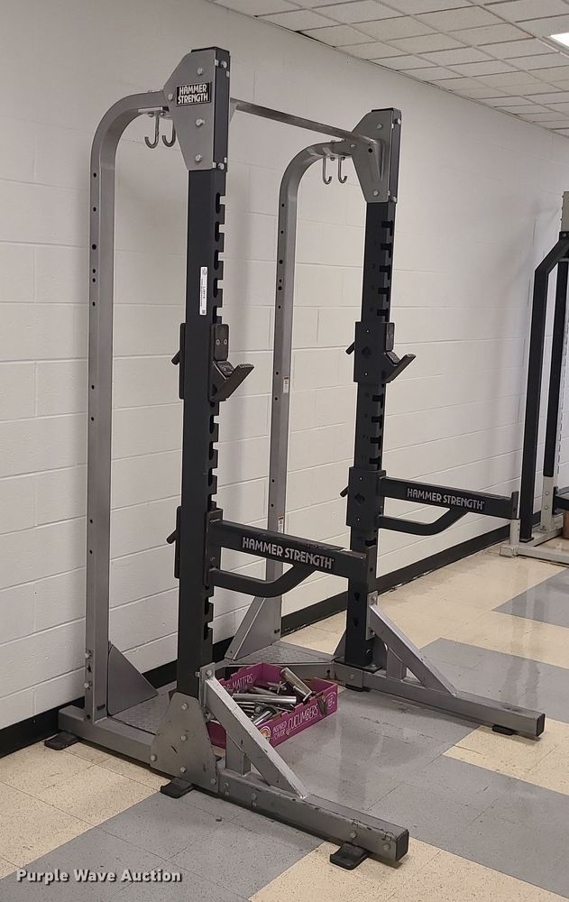 image for item LJ9418 Hammer Strength  squat rack