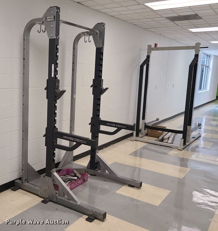 image for item LJ9418 Hammer Strength  squat rack