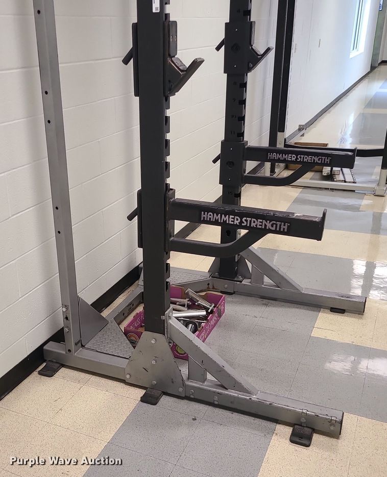 image for item LJ9418 Hammer Strength  squat rack