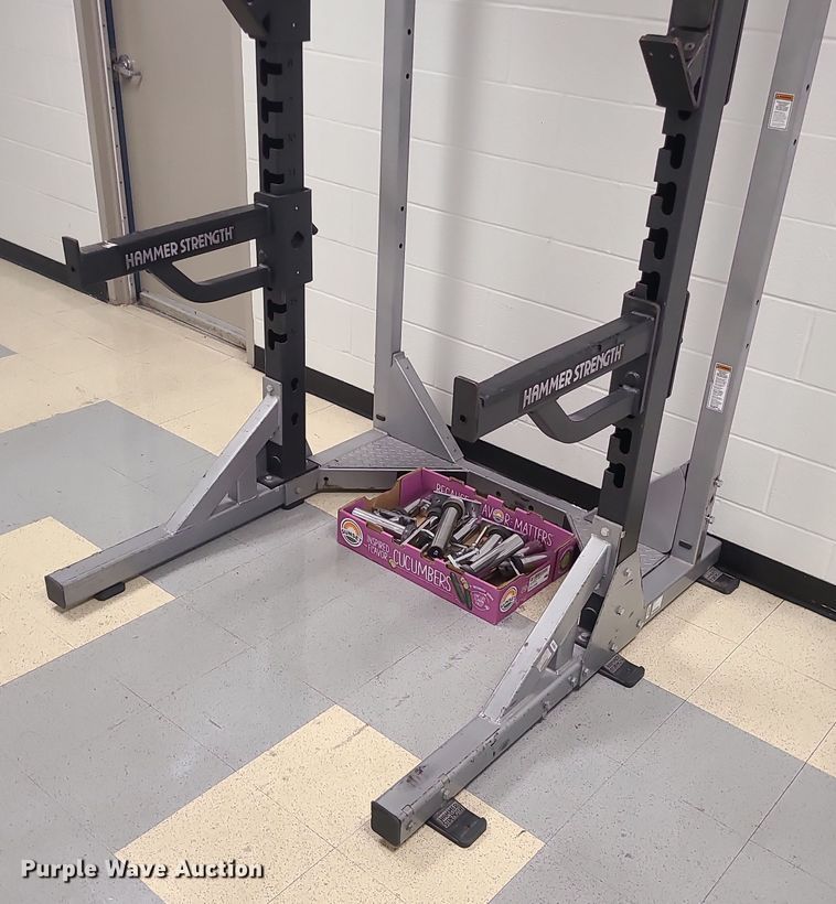 image for item LJ9418 Hammer Strength  squat rack