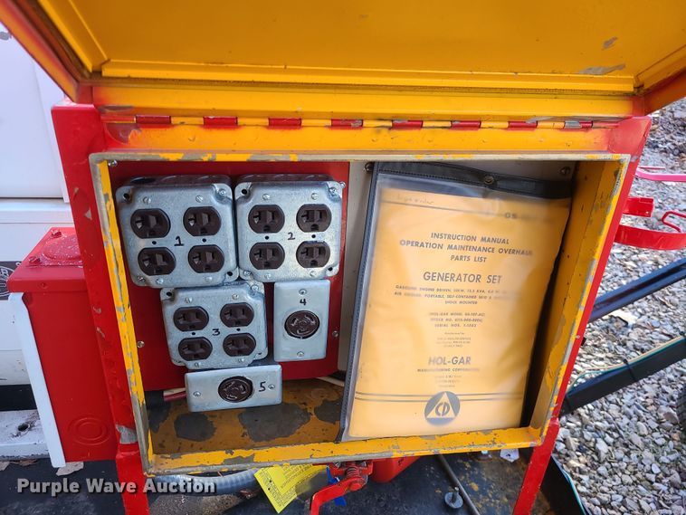 image for item LJ9432 Onan J120-S/967F  generator