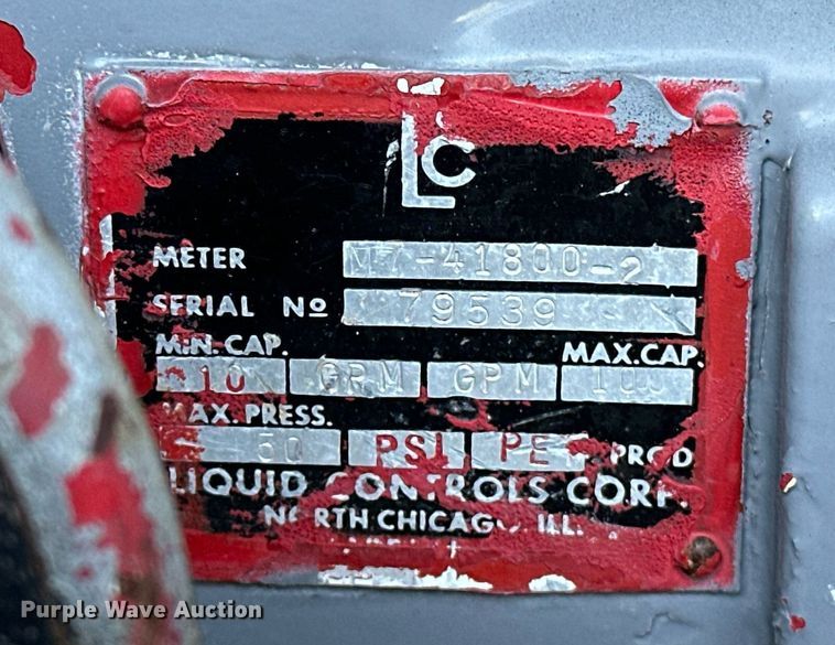 image for item LK9668 1989 Ford F450 Super Duty  fuel truck