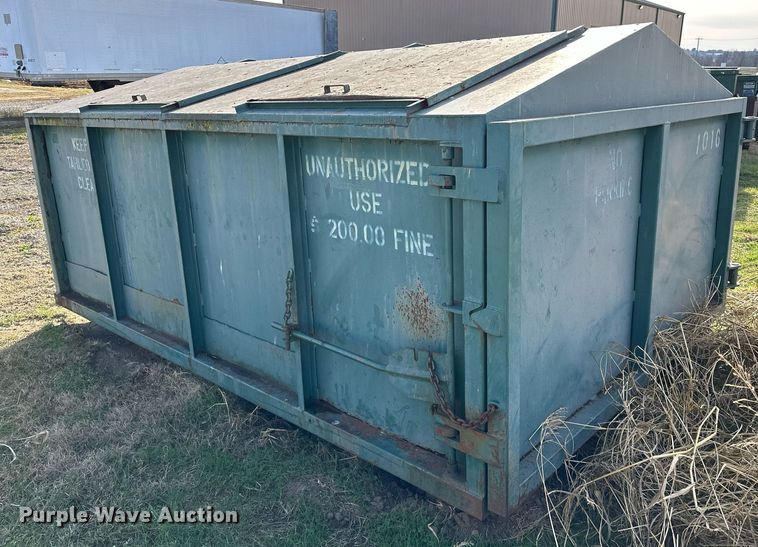 image for item LK9674 Roll-off dumpster