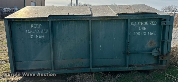 image for item LK9674 Roll-off dumpster