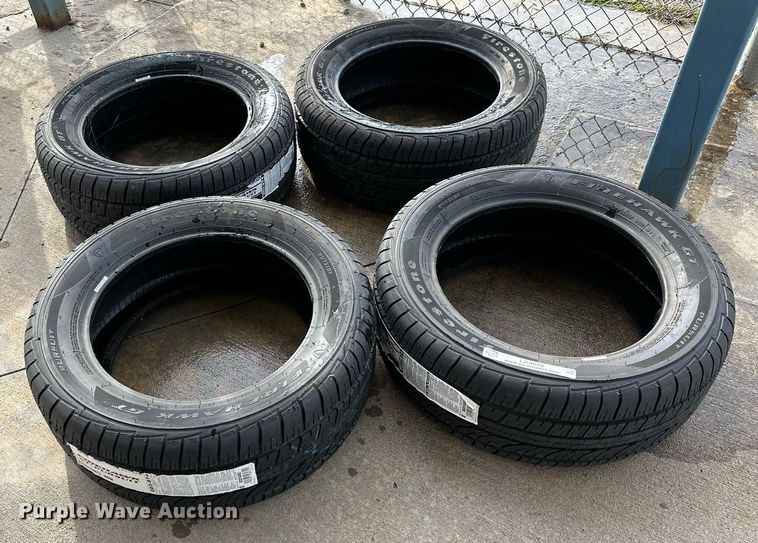 image for item LK9678 (4) Firestone Firehawk GT Pursuit tires