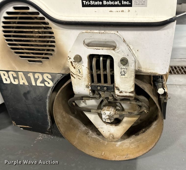 image for item LO9296 2003 Bobcat BCA12S  double drum vibratory roller