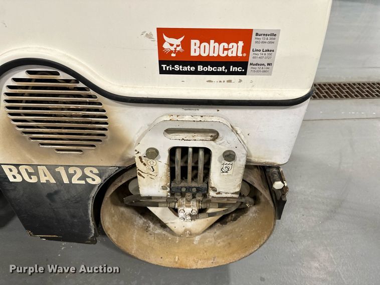 image for item LO9296 2003 Bobcat BCA12S  double drum vibratory roller