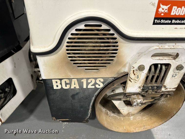 image for item LO9296 2003 Bobcat BCA12S  double drum vibratory roller