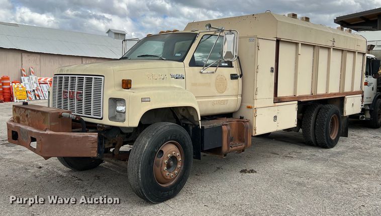 image for item MI9034 1991 GMC TopKick C6500  dump truck