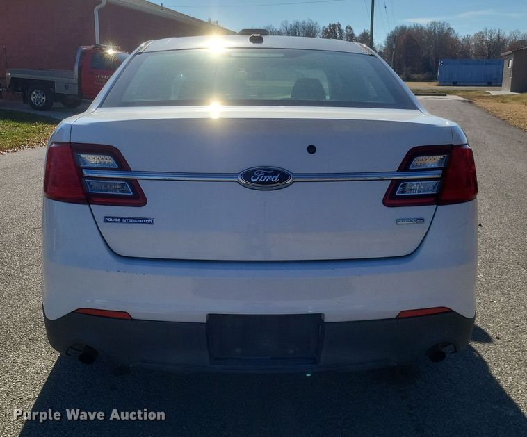 image for item MI9861 2013 Ford Taurus Police Interceptor