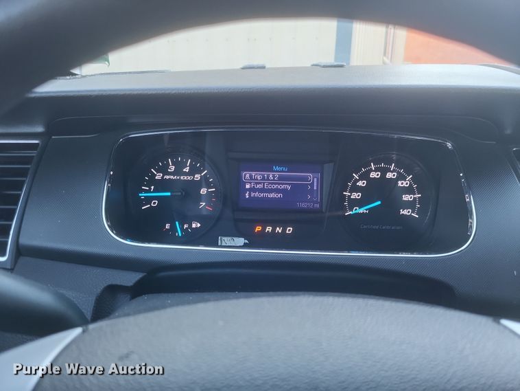 image for item MI9861 2013 Ford Taurus Police Interceptor