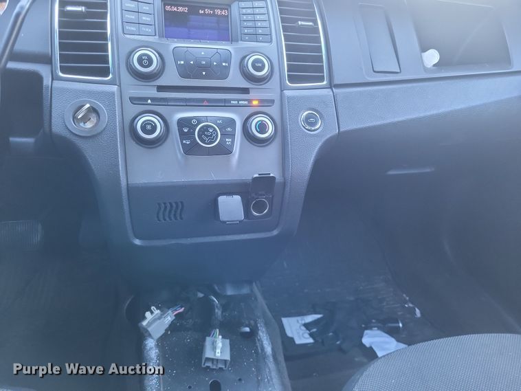 image for item MI9861 2013 Ford Taurus Police Interceptor