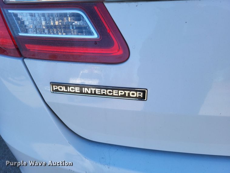 image for item MI9861 2013 Ford Taurus Police Interceptor