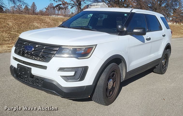 image for item MI9862 2017 Ford Explorer Police Interceptor  SUV