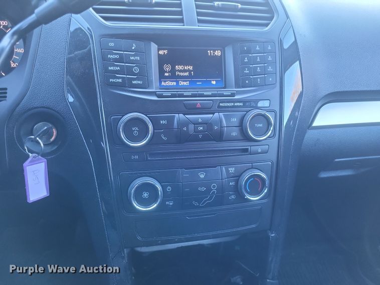 image for item MI9862 2017 Ford Explorer Police Interceptor  SUV