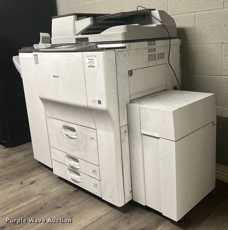 image for item NB9271 Ricoh Aficio MP7502 copy machine