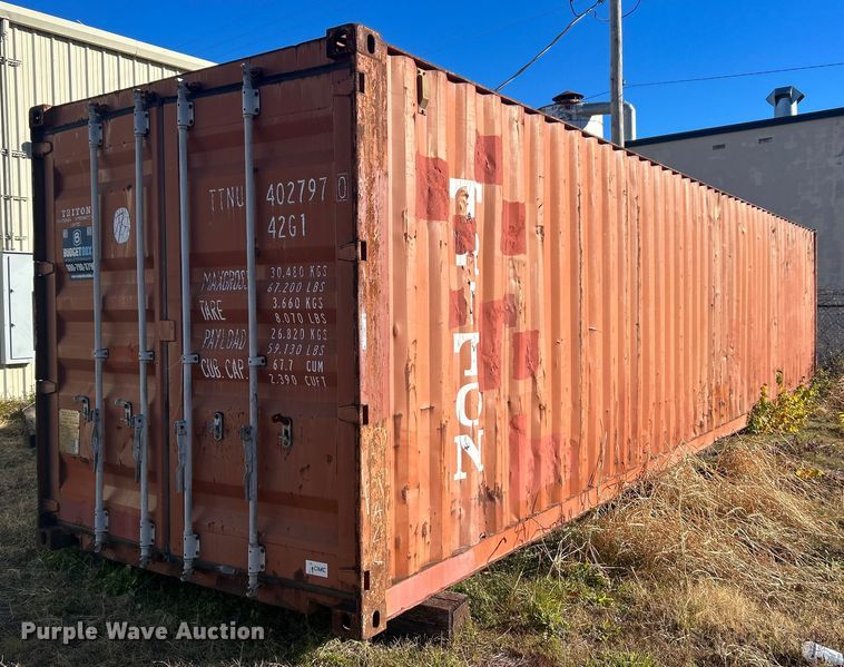 image for item NB9272 2000  Triton Container International Ltd. RC40-9B shipping container