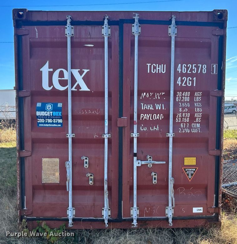 image for item NB9273 2003  Textainer Group DC40-48 shipping container