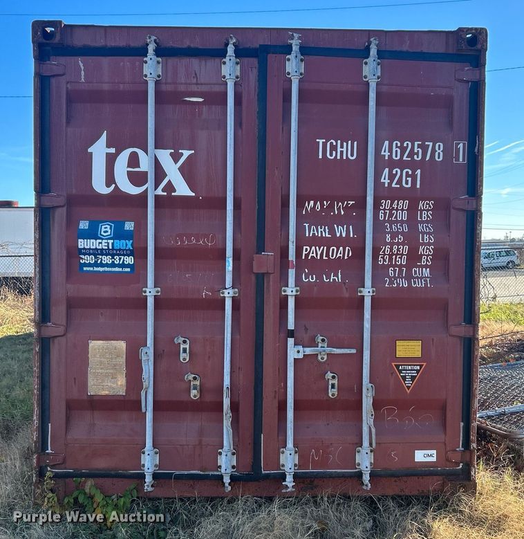 image for item NB9273 2003  Textainer Group DC40-48 shipping container