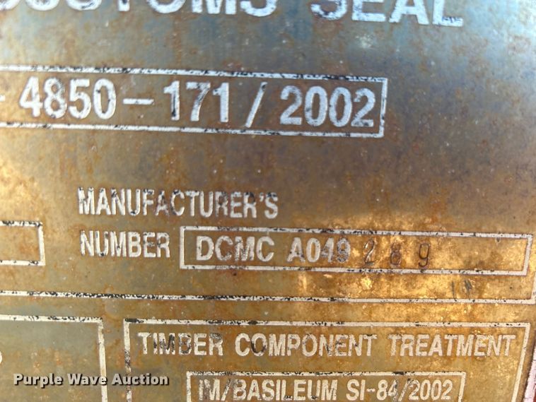 image for item NB9273 2003  Textainer Group DC40-48 shipping container