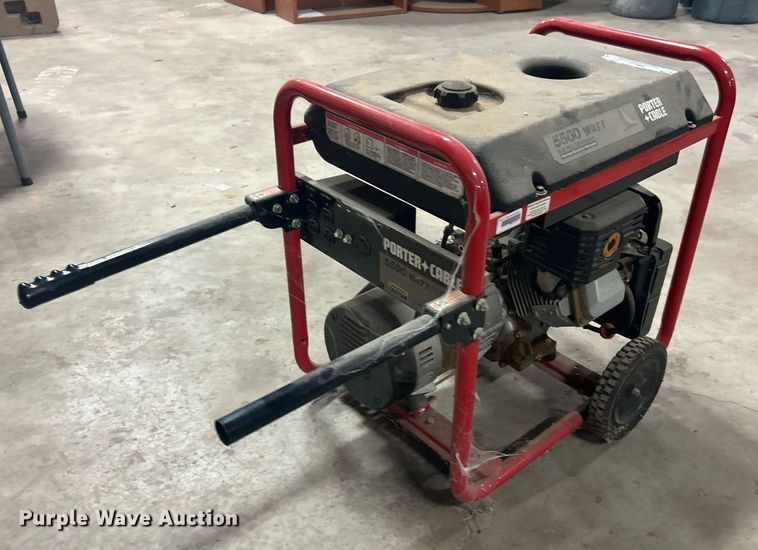 image for item NB9276 Porter Cable 5500  generator