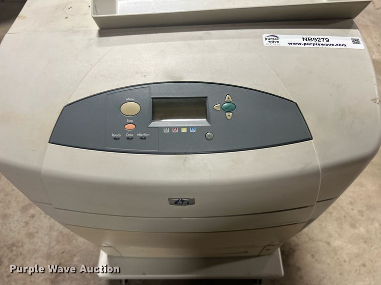 image for item NB9279 HP Color Laser Jet 5550DTN printer