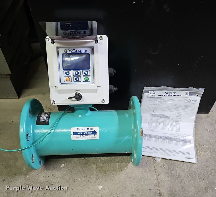 image for item NE9310 McCrometer ultra mag flow meter