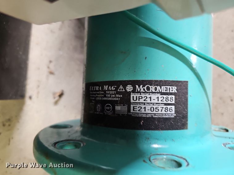 image for item NE9310 McCrometer ultra mag flow meter