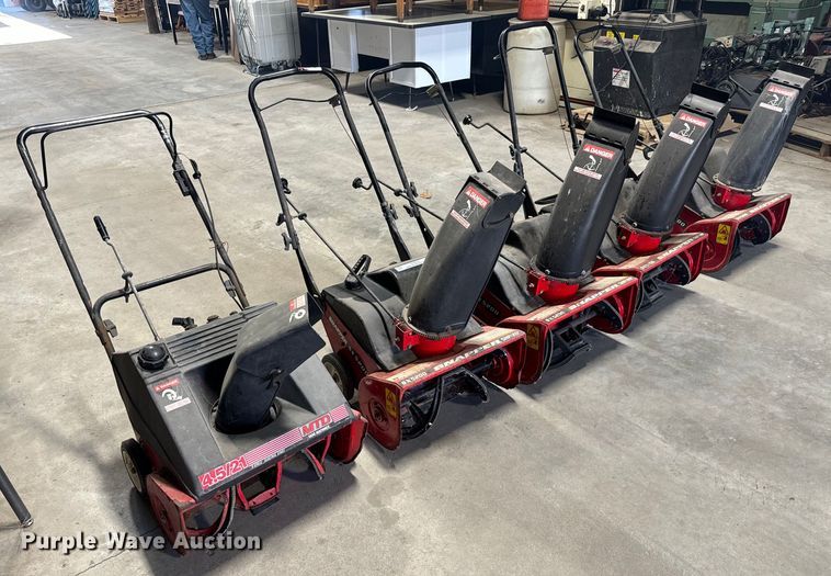 image for item NI9609 (5) snow blowers