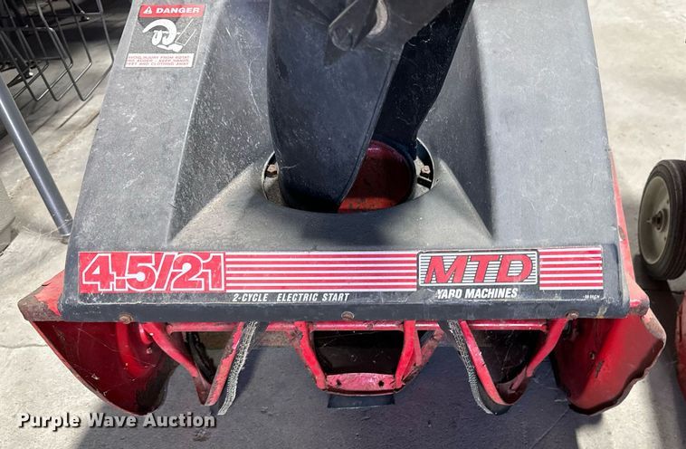 image for item NI9609 (5) snow blowers