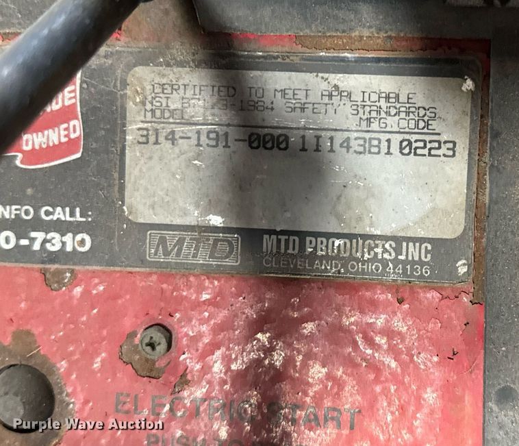 image for item NI9609 (5) snow blowers