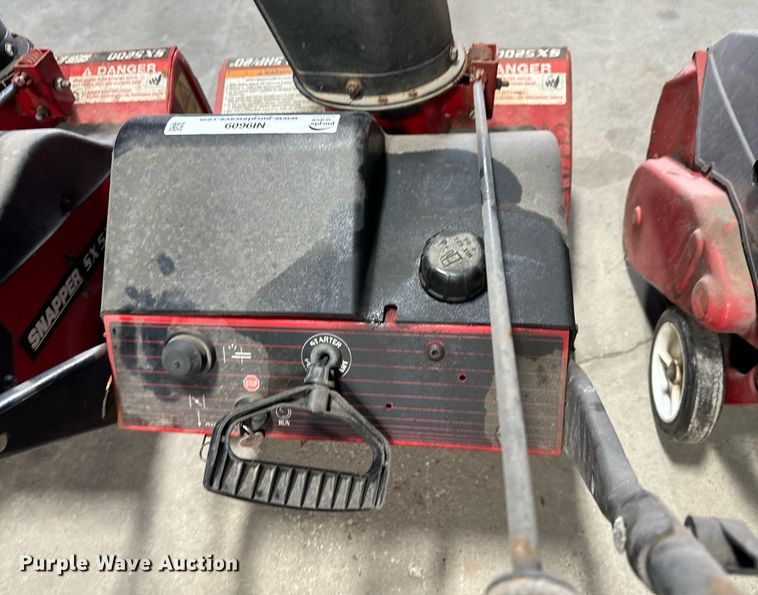 image for item NI9609 (5) snow blowers