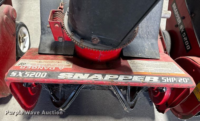 image for item NI9609 (5) snow blowers